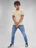 SPYKAR Men Polo Collar Solid Slim Fit T-shirt