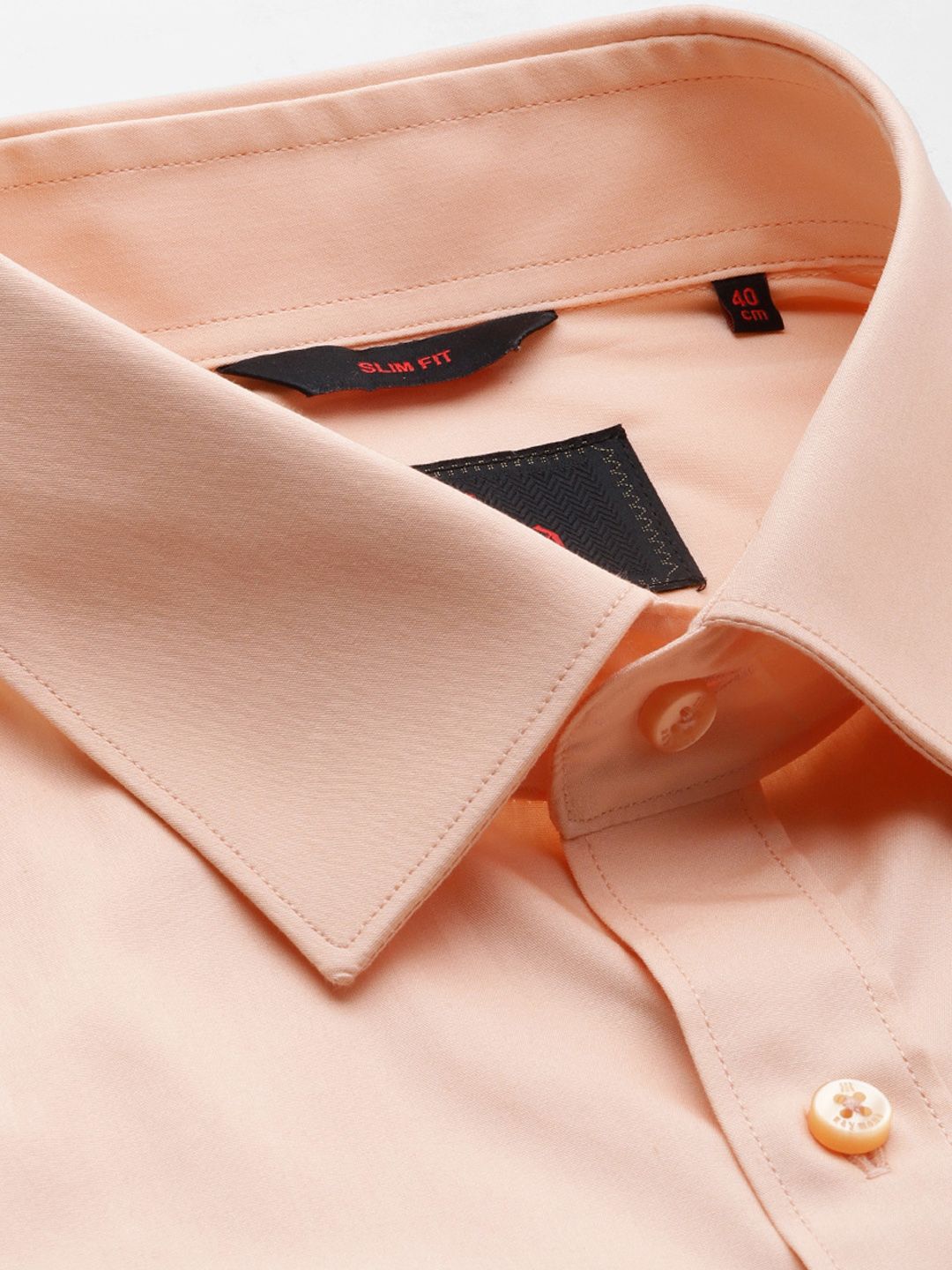 Raymond Pure Cotton Slim Fit Solid Formal Shirt