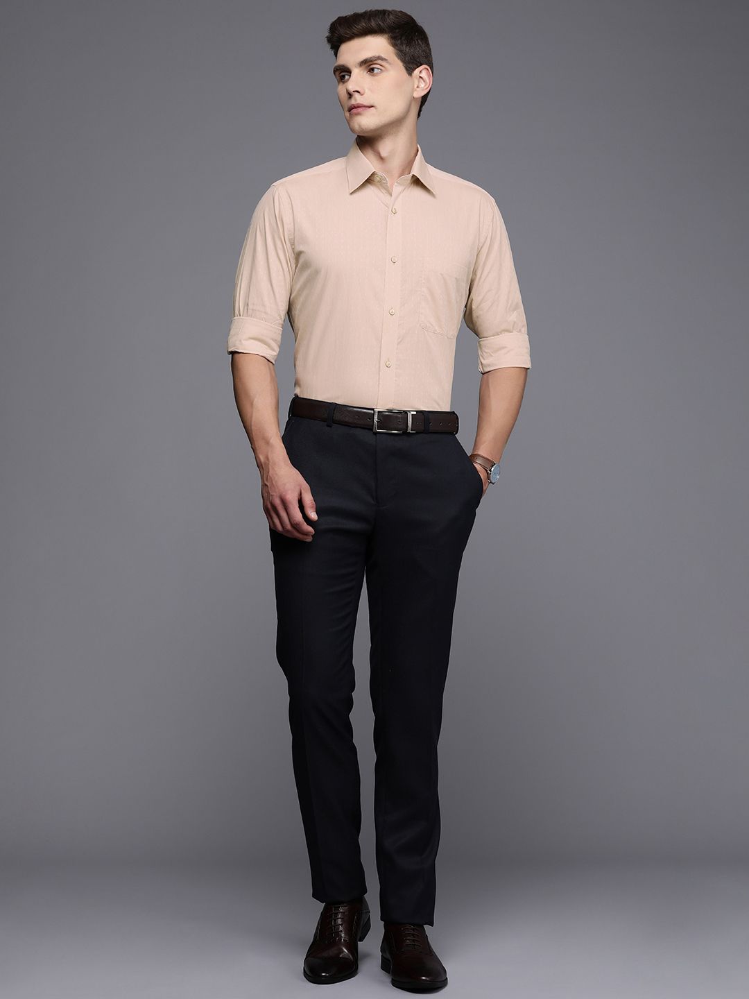 Raymond Slim Fit Pure Cotton Formal Shirt