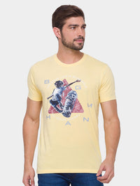 Being Human Men Pure Cotton Printed T-shirt
