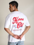 Bene Kleed Men Pure Cotton Typography Printed Oversized T-shirt