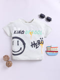 Happy Faces Girls Barbie Printed Pure Cotton Longline T-shirt