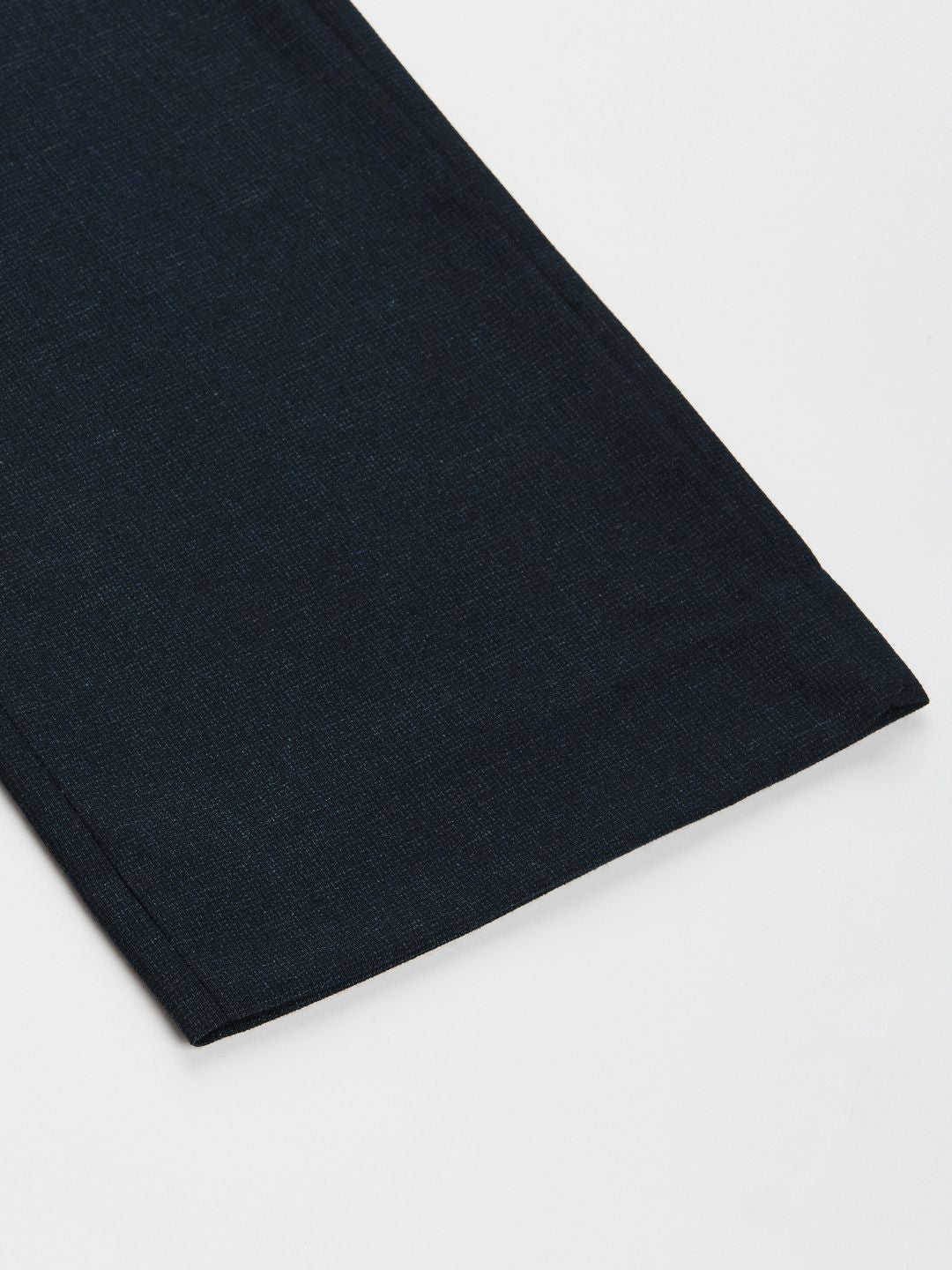 Park Avenue Men Solid Mid-Rise Smart Fit Formal Trousers