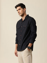 Mr Bowerbird Liberal Fit Long Sleeves Casual Shirt