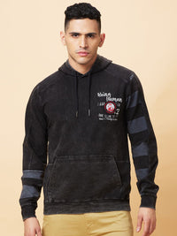 Being Human Printed Hooded Sweatshirts