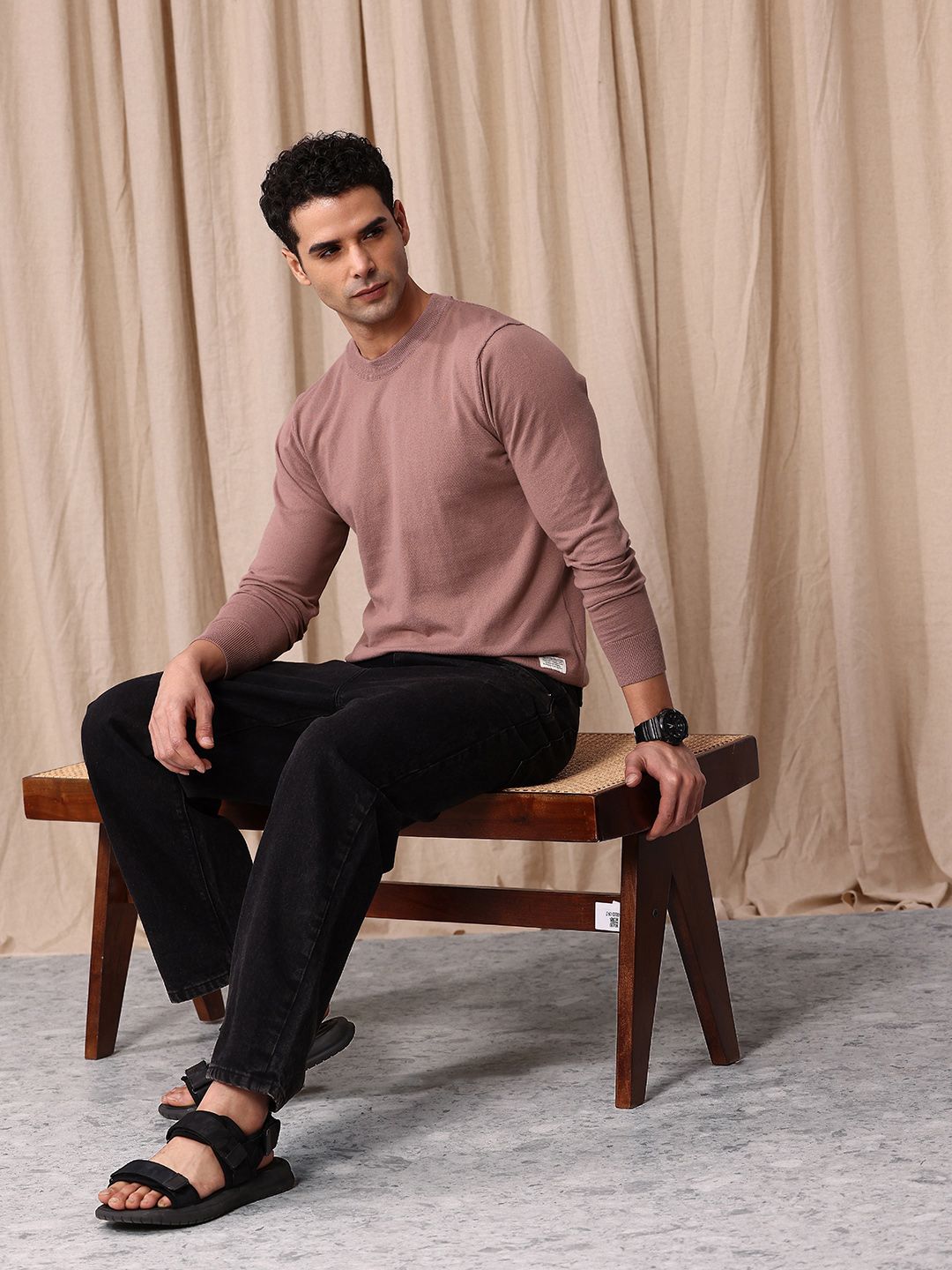 Mr Bowerbird Tailored Fit Pullover Sweater