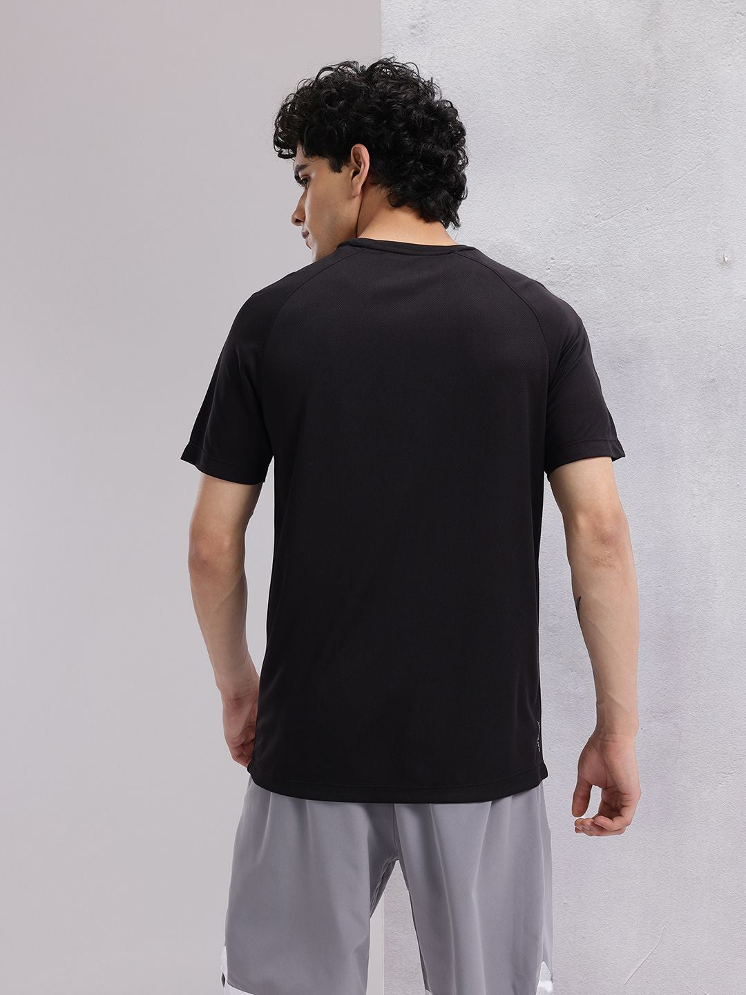 HRX by Hrithik Roshan Typography Print Rapid-Dry Running T-shirt