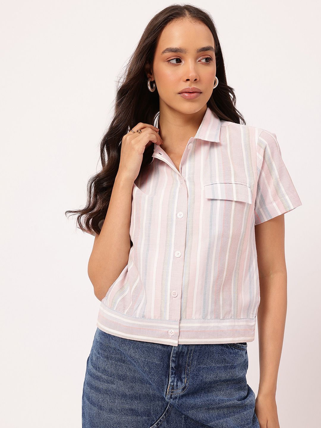 DressBerry Stripe It Up Shirt