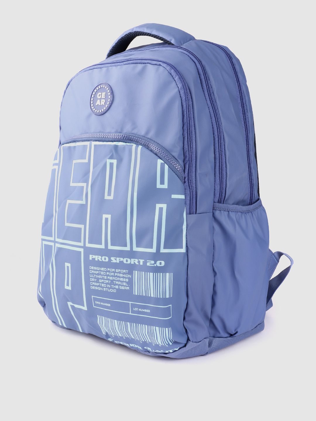 Gear Unisex Typography Printed Backpack 38L