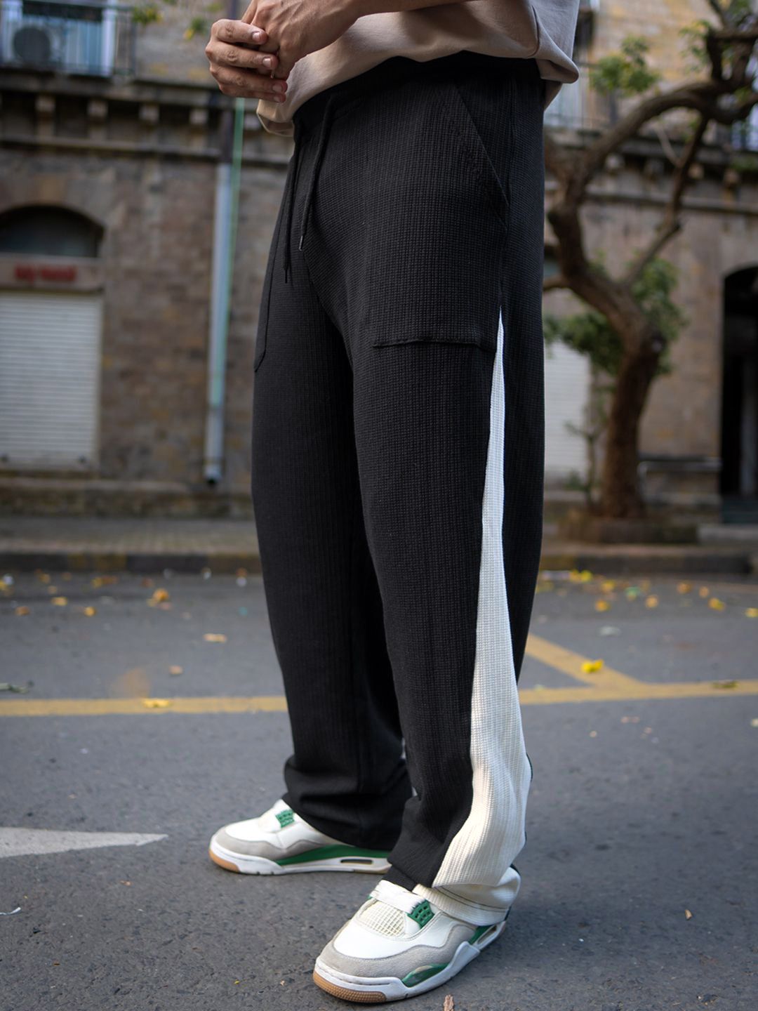 Powerlook Men Mid Rise Baggy Fit Track Pant