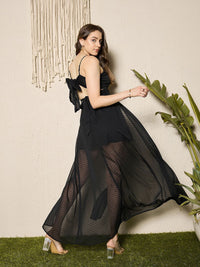 Berrylush Chiffon Maxi Dress