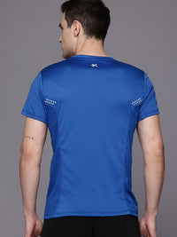 HRX by Hrithik Roshan Striped Rapid-Dry Training T-shirt