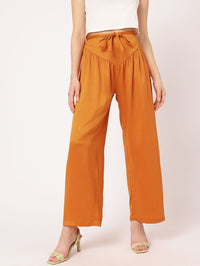 DressBerry Women Blissful Breezy Textured Trousers