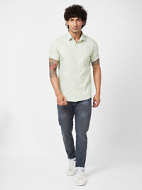 SPYKAR Slim Fit Opaque Cotton Casual Shirt