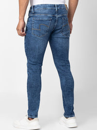 SPYKAR Men Slim Fit Heavy Fade Stretchable Cotton Jeans