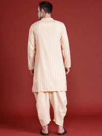 Anouk Men Striped Kurta with Salwar