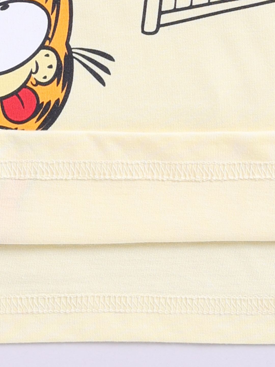Happy Faces Kids Boys Garfield Printed Pure Cotton T-Shirt