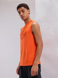 HRX by Hrithik Roshan Brand Logo Printed Training T-shirt