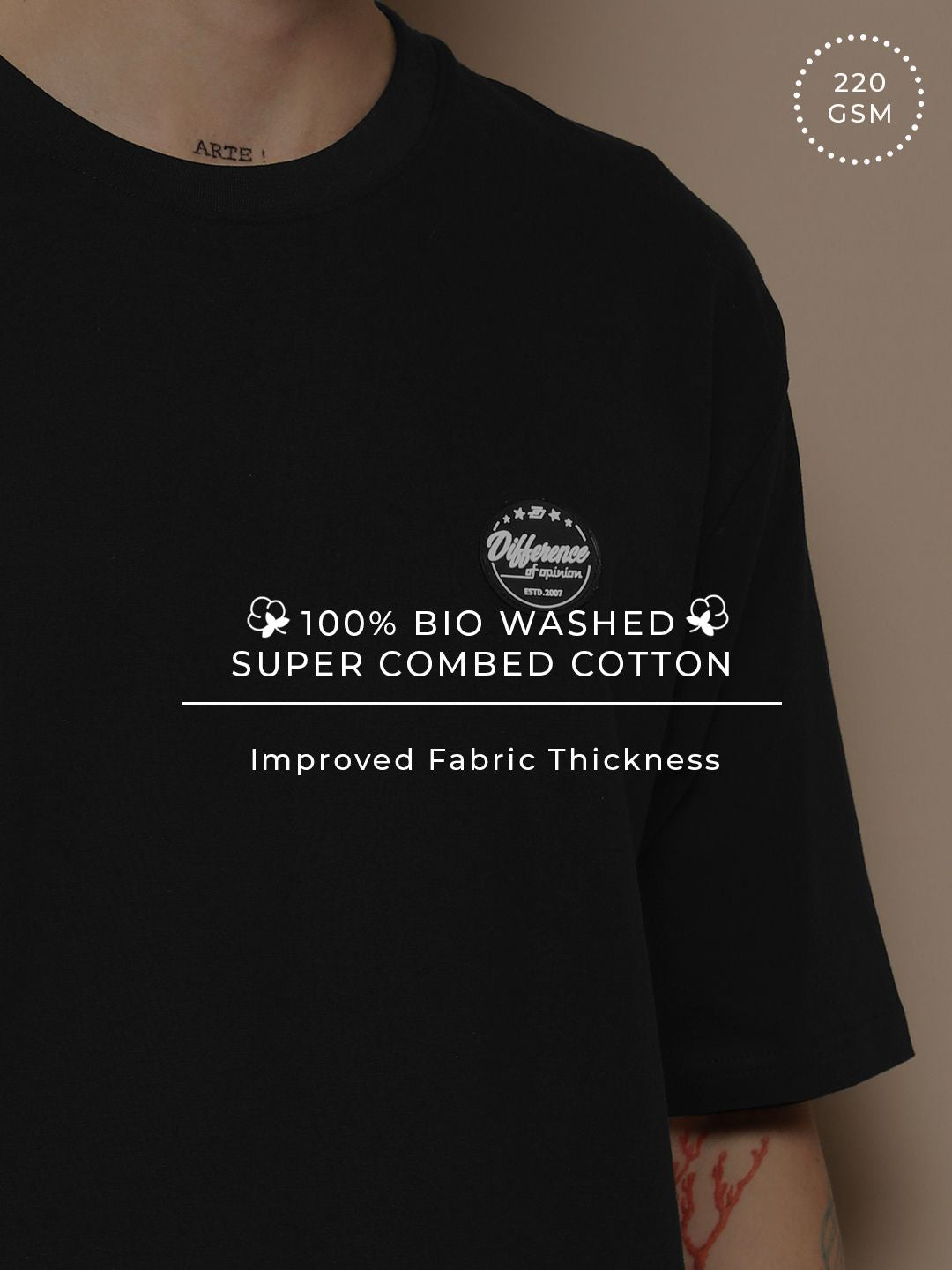 Difference of Opinion Men Graphic Printed T-shirt