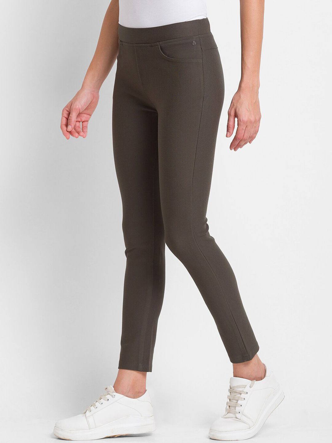 SPYKAR Women Green Track Pants