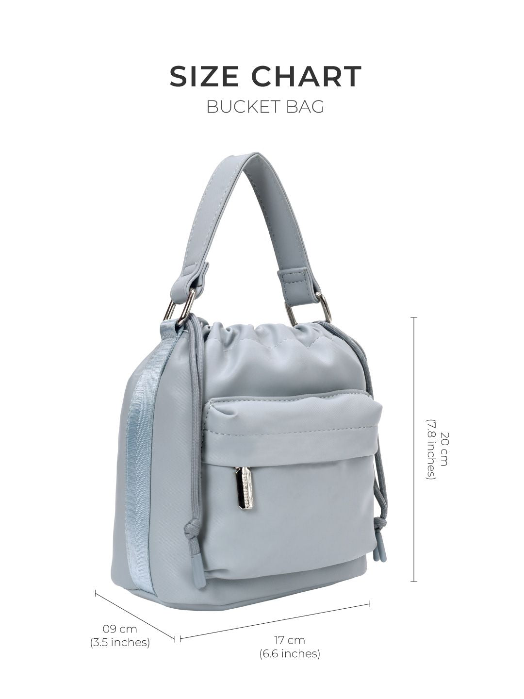 Lino Perros Bucket Handheld Bag With Pouch