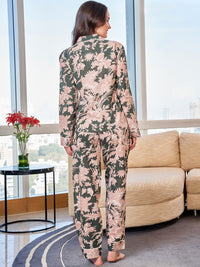 SANSKRUTIHOMES Floral Printed Pure Cotton Night Suit