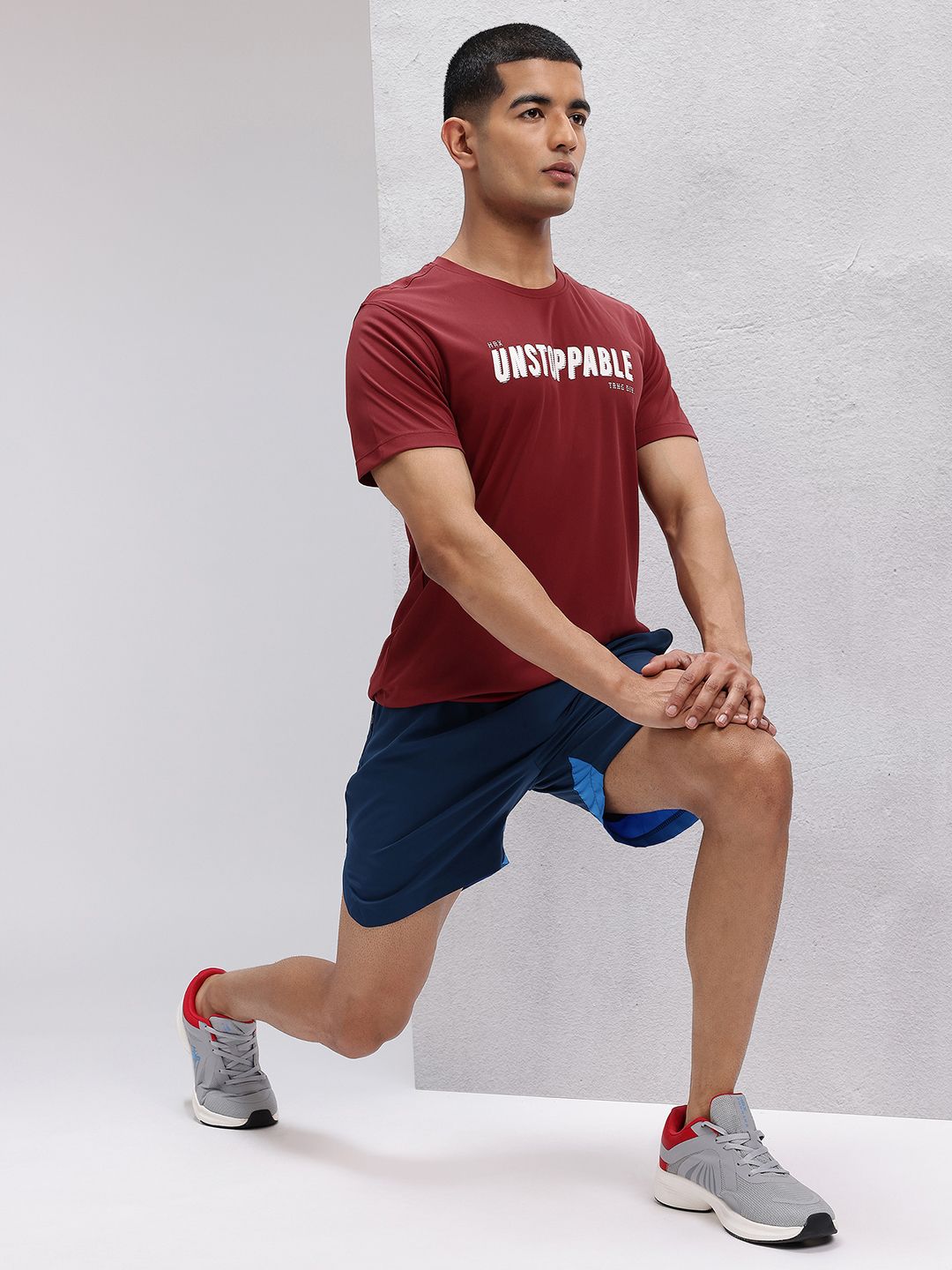 HRX by Hrithik Roshan Typography Print Regular Fit Training T-shirt