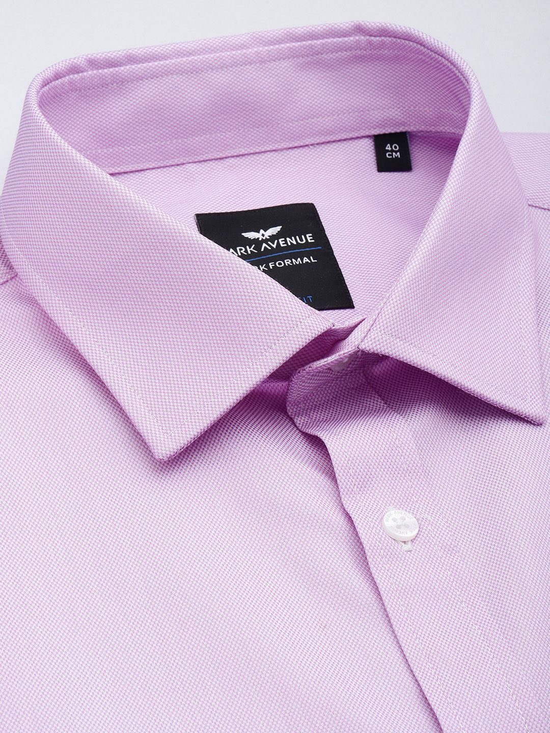 Park Avenue Slim Fit Textured Formal Shirt