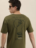 Difference of Opinion Printed Pure Cotton Oversized T-shirt