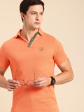 Being Human Polo Collar Pure Cotton T-shirt