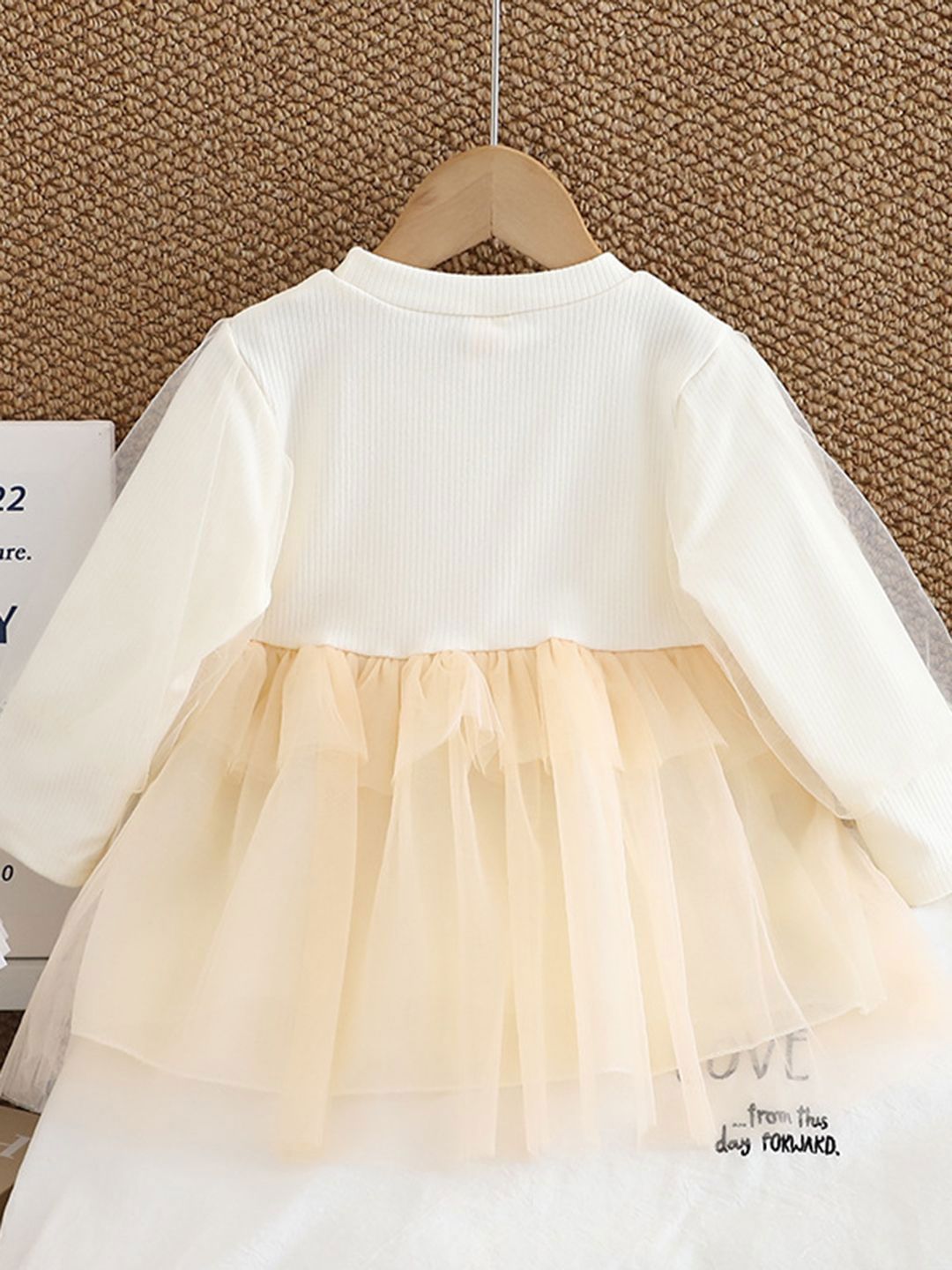 YK Girls Embellished Fit & Flare Dress