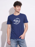 Being Human Men Graphic Printed Round Neck Cotton Slim Fit T-shirt