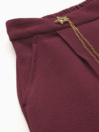 DressBerry Women Pleated Wide Leg Trousers