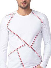 Being Human Geometric Printed Round Neck Pure Cotton Regular T-shirt