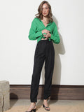 RAREISM Women Slim Fit Mid-Rise Trousers
