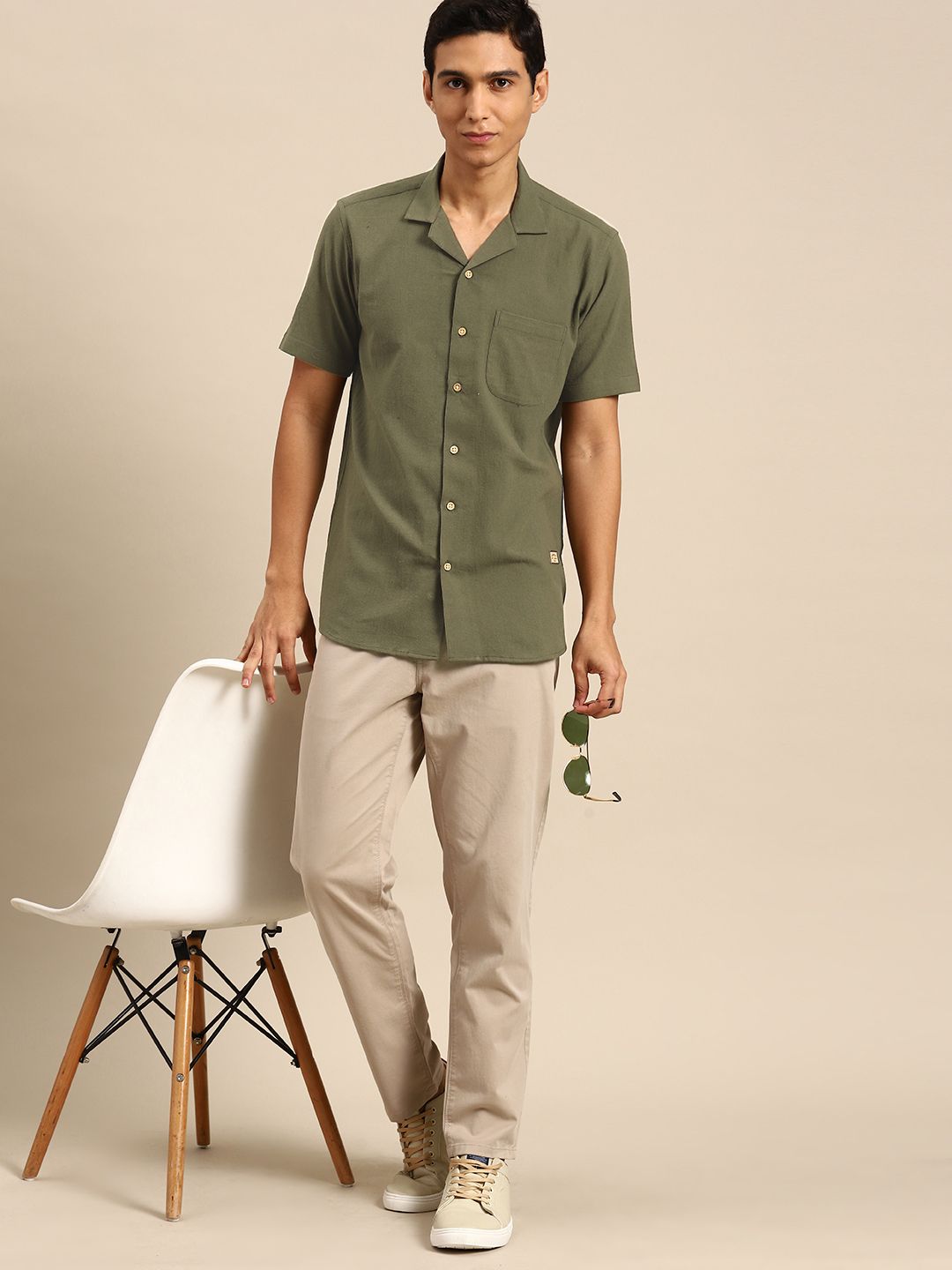 DENNISON Men Smart Opaque Casual Shirt