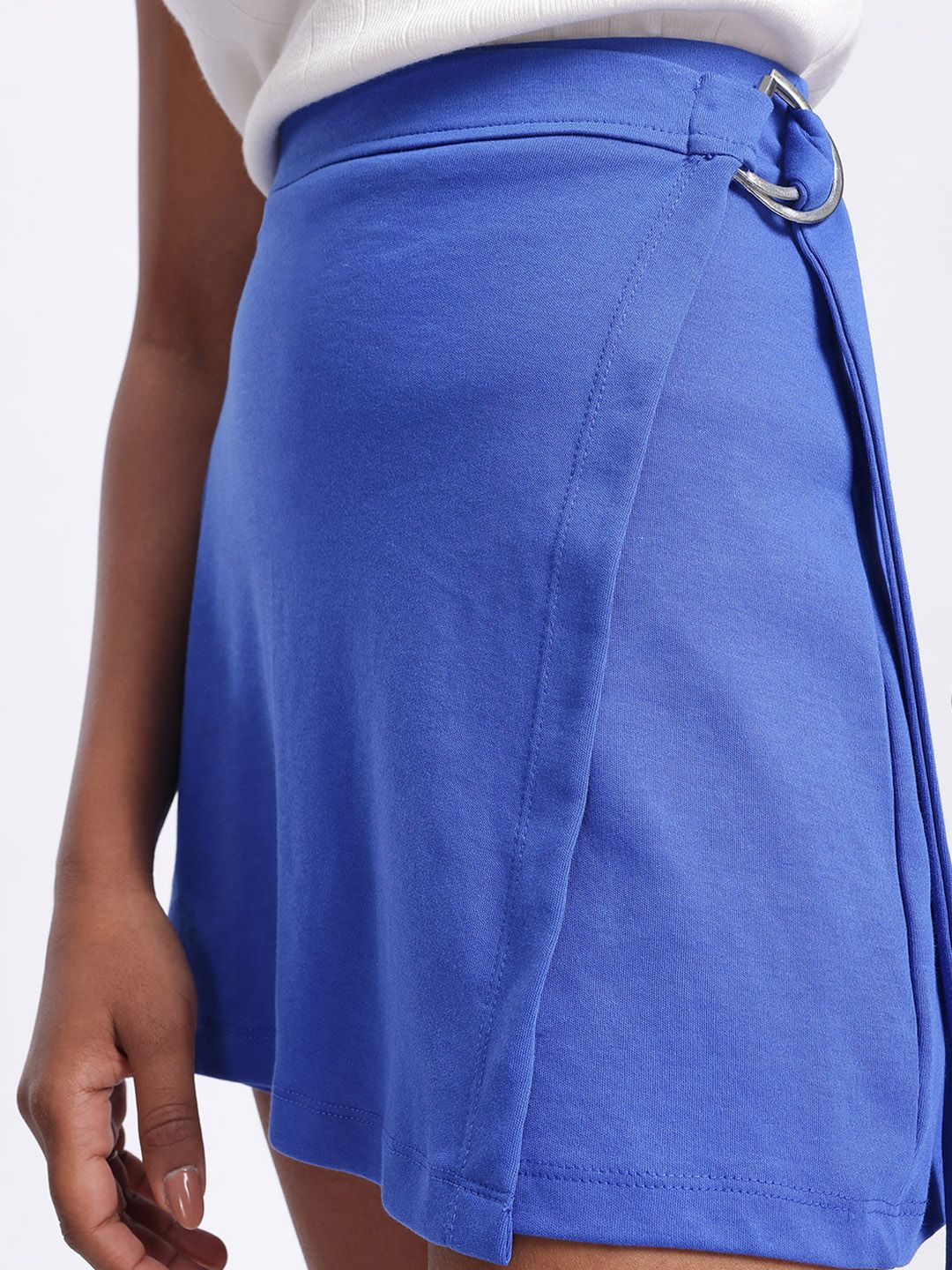 DressBerry Basic Bee Belted Skorts