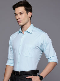 Raymond Slim Fit Textured Pure Cotton Formal Shirt