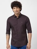 SPYKAR Classic Opaque Cotton Linen Casual Shirt