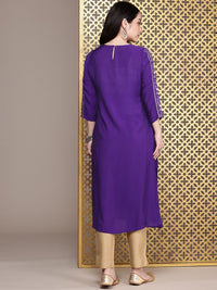 House of Pataudi Floral Embroidered Jashn Kurta