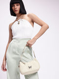 DressBerry Textured Half Moon Sling Bag