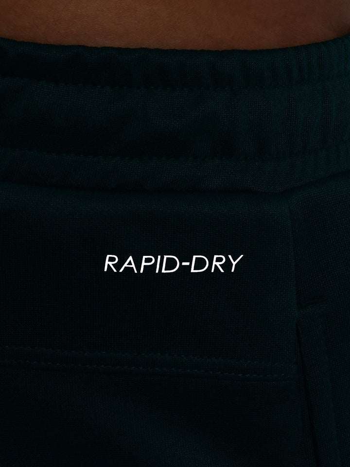 HRX by Hrithik Roshan Men Brand Logo Printed Mid-Rise Rapid-Dry Training Shorts