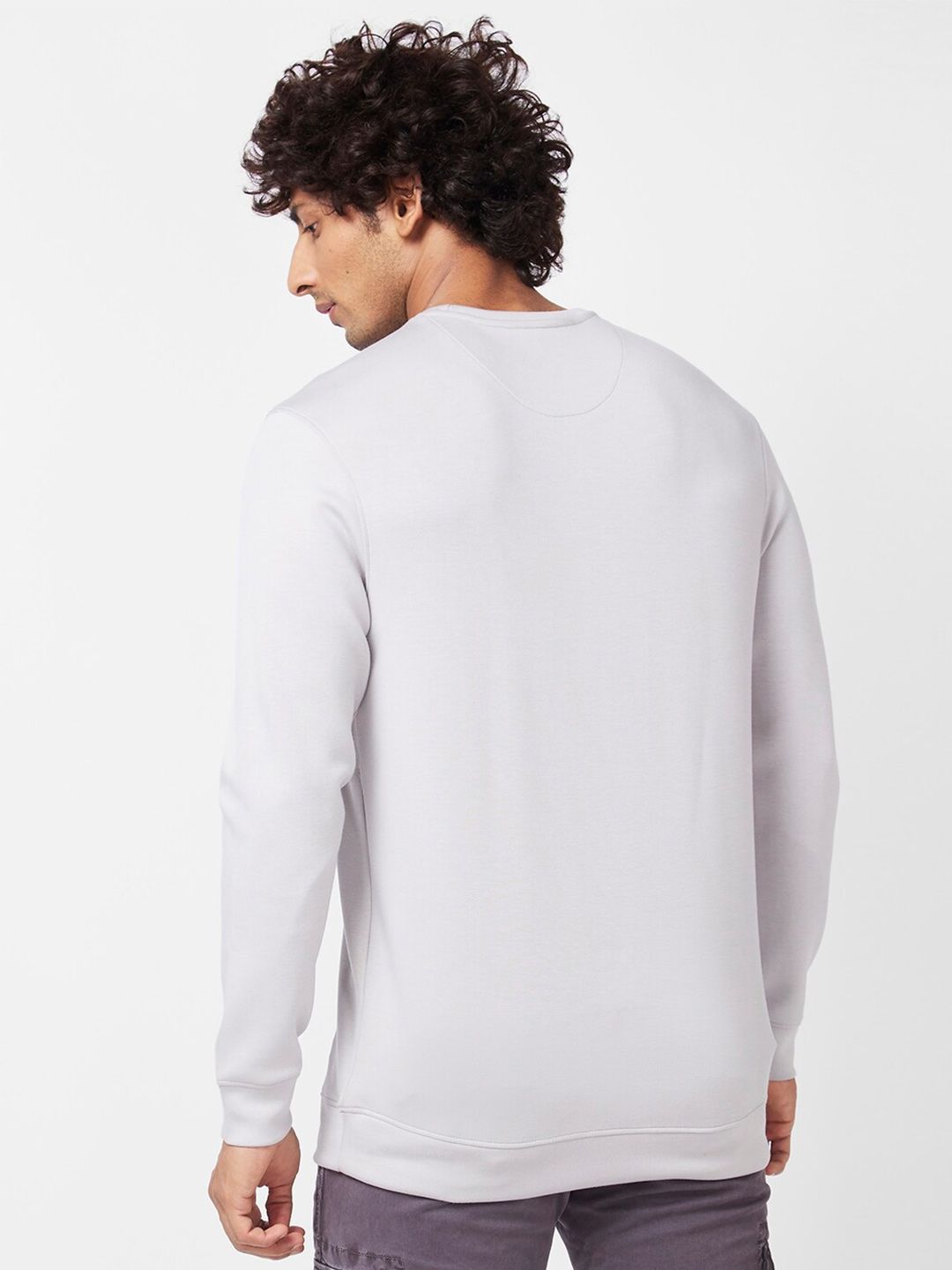 SPYKAR Typography Printed Sweatshirt