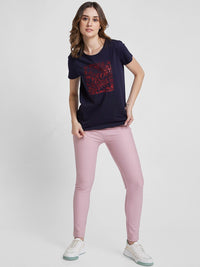 SPYKAR Women Skinny-Fit High Rise Track Pant