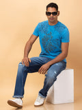 Being Human Men Printed Extended Sleeves Pockets T-shirt