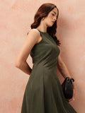 all about you Panelled A-Line Dress