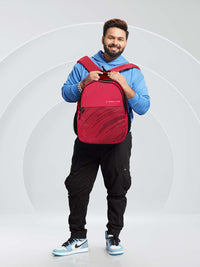 Nasher Miles Unisex Graphic Water Resistant Backpack