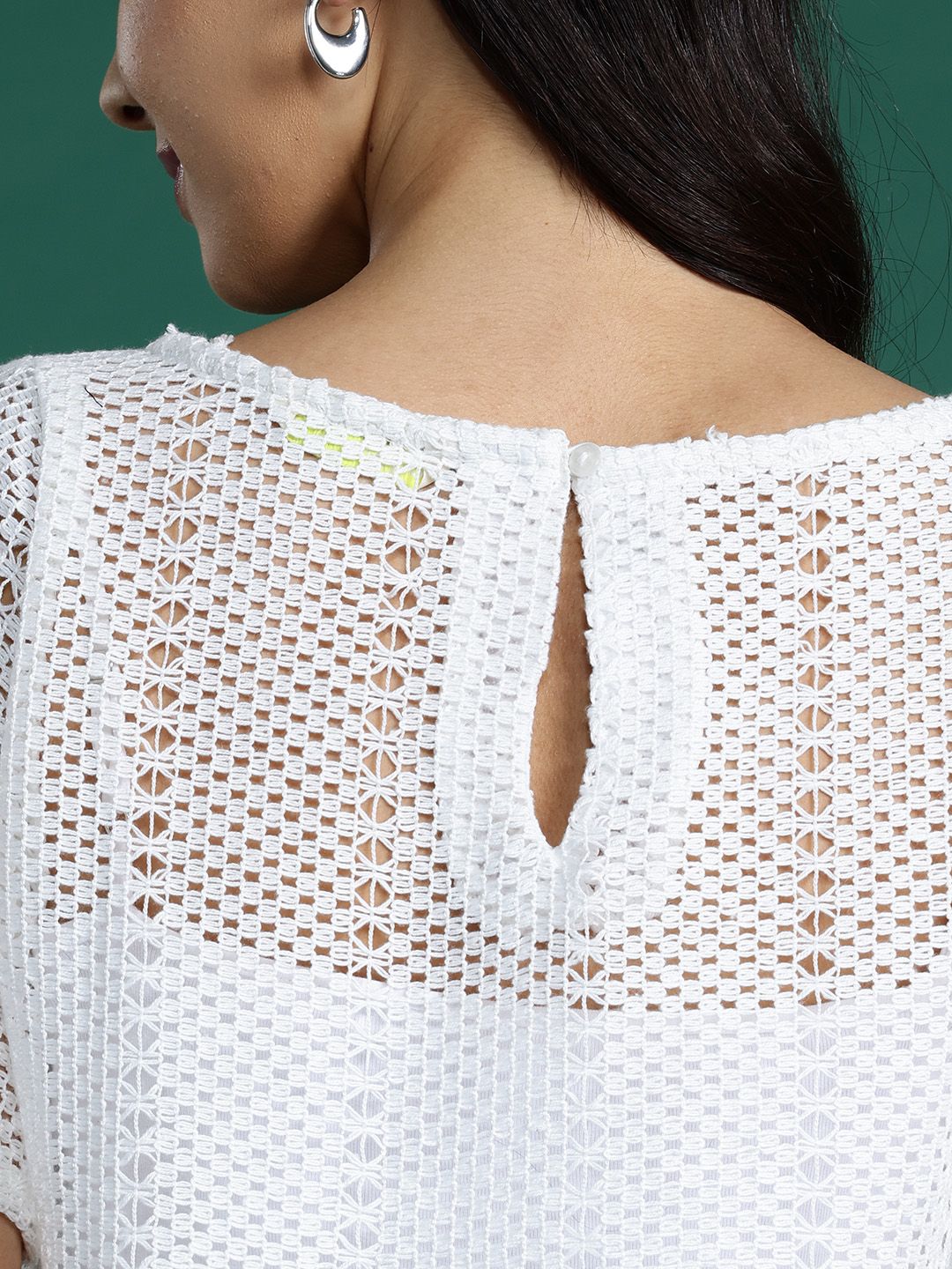 DressBerry Crochet Mini Dress