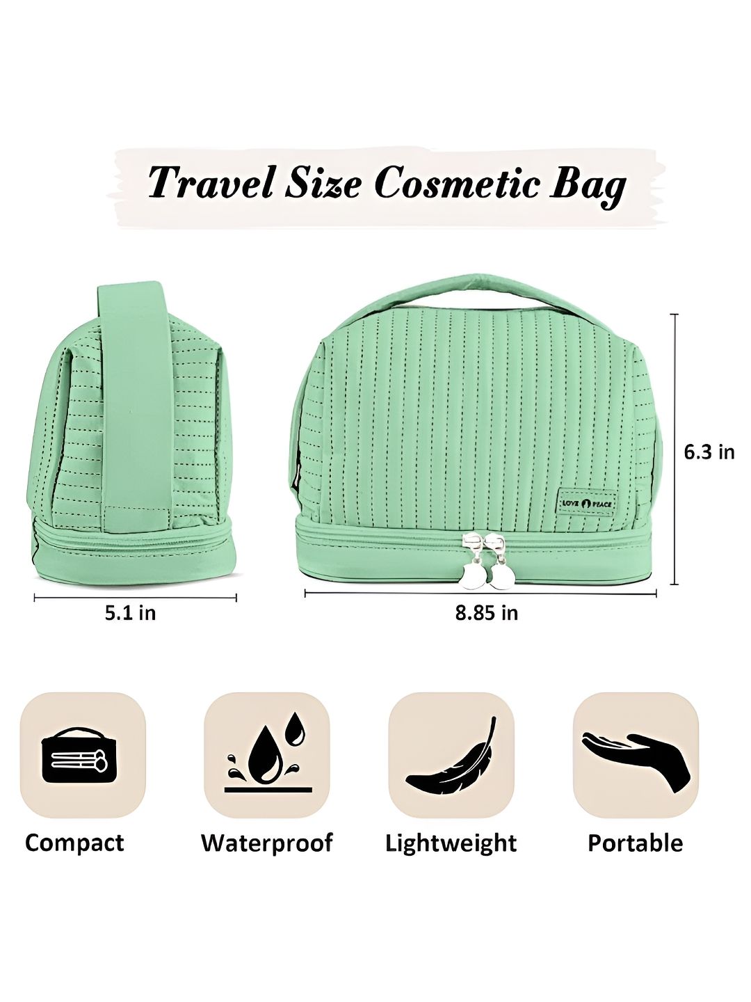 Set Cortina Sea Green 1 Penganjur Barang Kemas Biasa