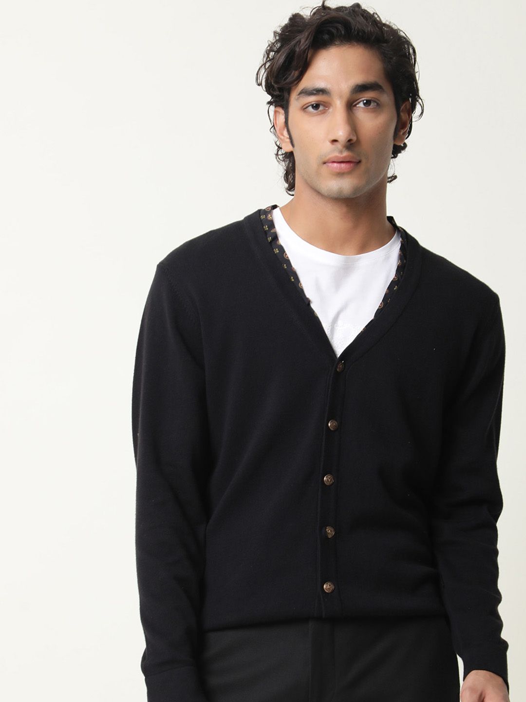 RARE RABBIT Men Richer Slim Fit Sweater